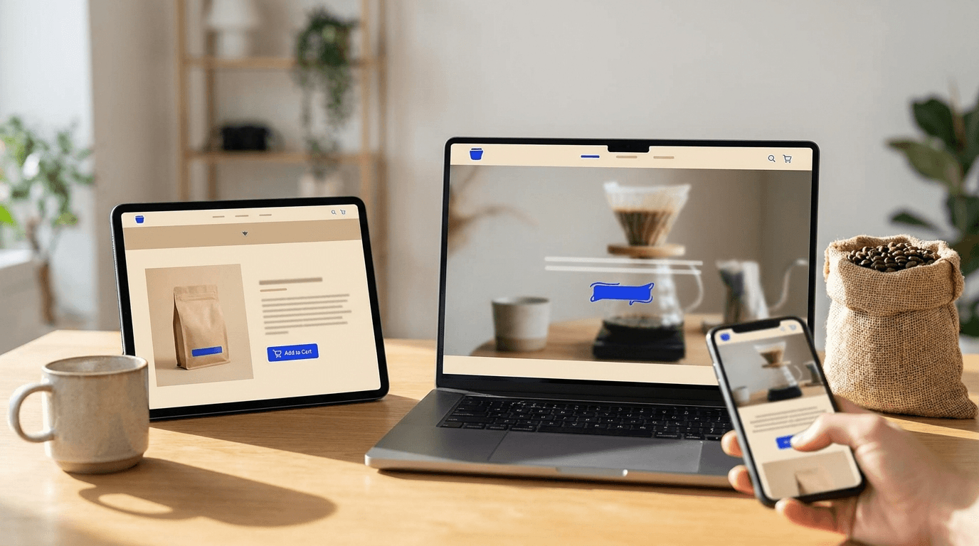 Verde Coffee Co. — E-commerce website